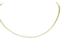 Chaine maille forçat or jaune