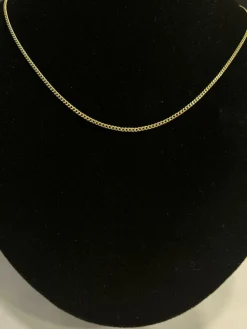 Chaine maille forçat or jaune