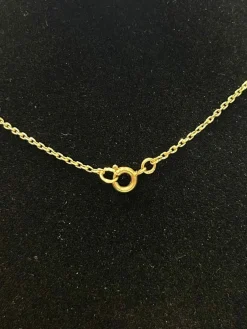 Chaine maille forçat or jaune