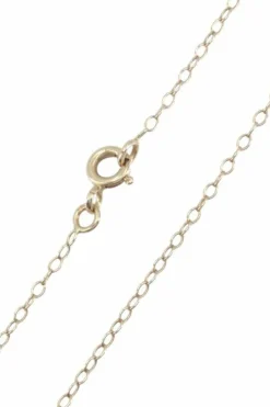 chaine maille forçat ronde or jaune