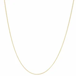 Chaine maille gourmette limée or jaune