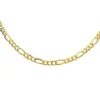 Chaine maille gourmette or jaune