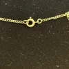 Chaine maille gourmette or jaune