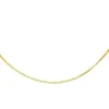 Chaine maille gourmette or jaune