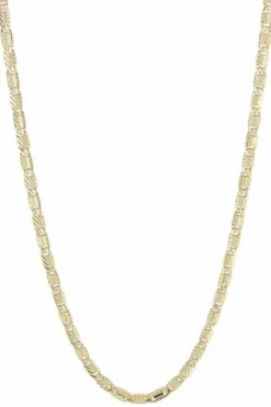 CHAINE MAILLE PLATE FANTAISIE