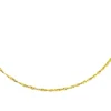 Chaine maille singapour or jaune