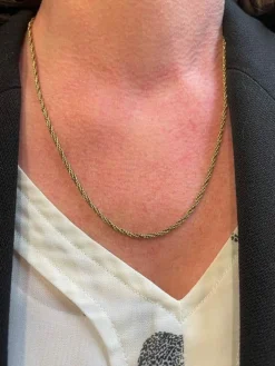 CHAINE MAILLE TORSADÉE