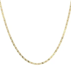 Chaine or jaune maille agrafe
