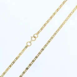 Chaine or jaune maille agrafe