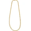 Chaine or jaune maille marine
