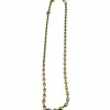 Chaîne collier Baraka en or jaune et blanc