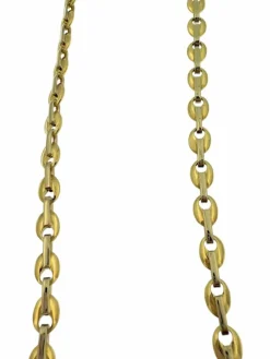 Chaîne collier Baraka en or jaune et blanc