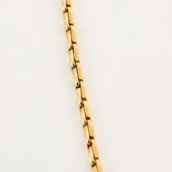 Chaîne en or jaune et pendentif porte souvenir ouvrant or , diamants et saphir