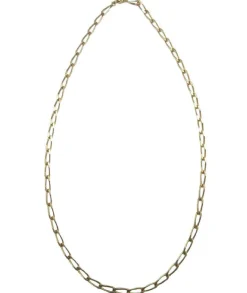 Chaîne en or jaune, maille cheval