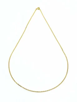 Chaîne en or maille forçat