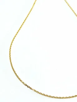 Chaîne en or maille forçat
