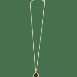 Chaîne et pendentif or, saphir et diamants