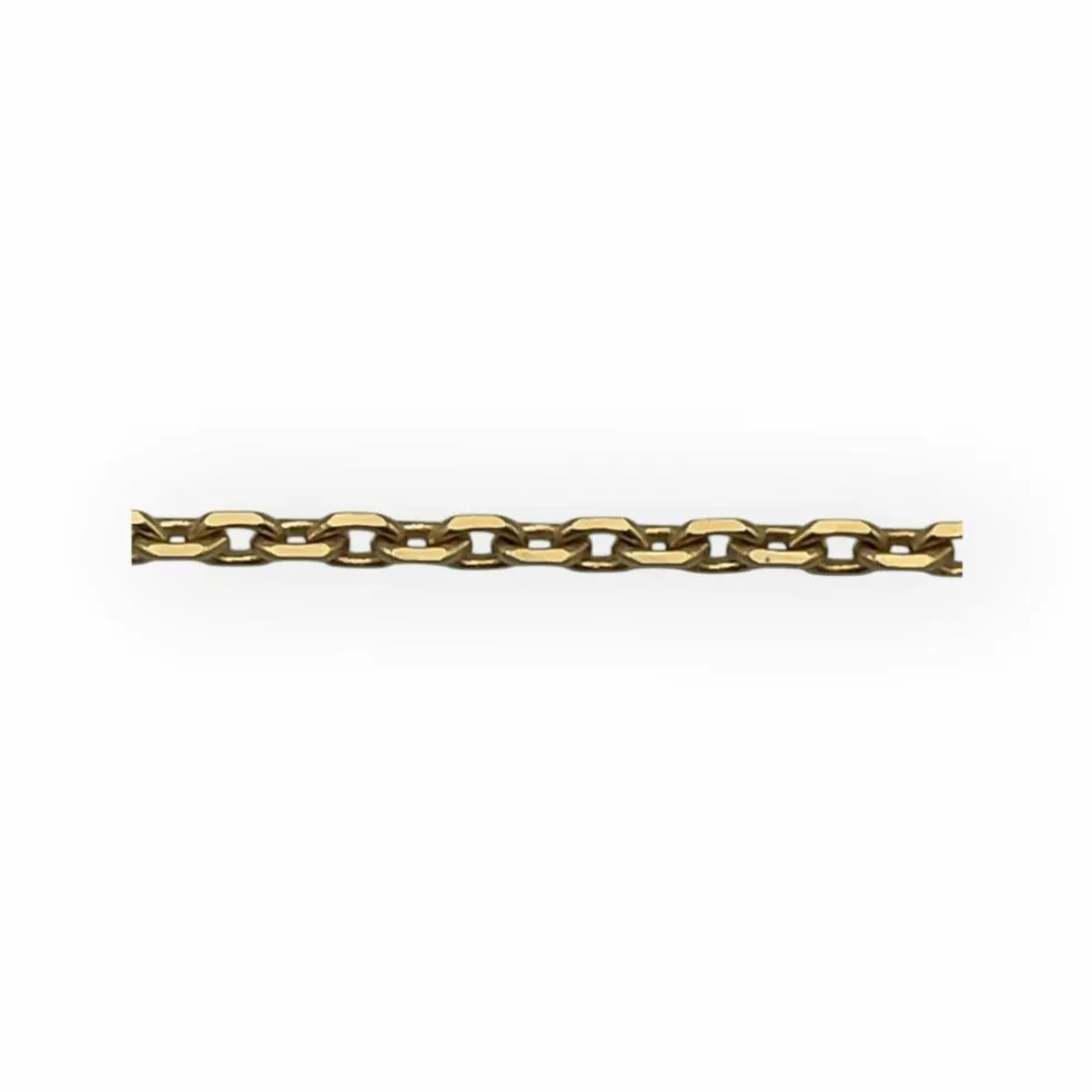 Chaîne maille forçat 57 cm