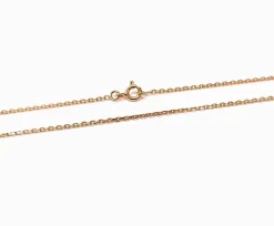 Chaîne maille forçat diamantée