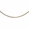 Chaîne maille forçat en or jaune 18 carats