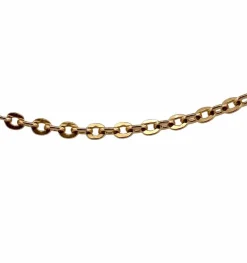 Chaîne maille forçat en or jaune 18 carats
