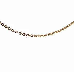 Chaîne maille forçat en or jaune 18 carats