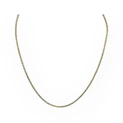 Chaîne maille forçat or jaune