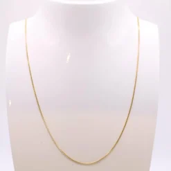 Chaîne maille forçat, or jaune