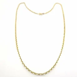 Chaîne maille forçat or jaune