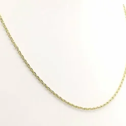 Chaîne maille forçat or jaune