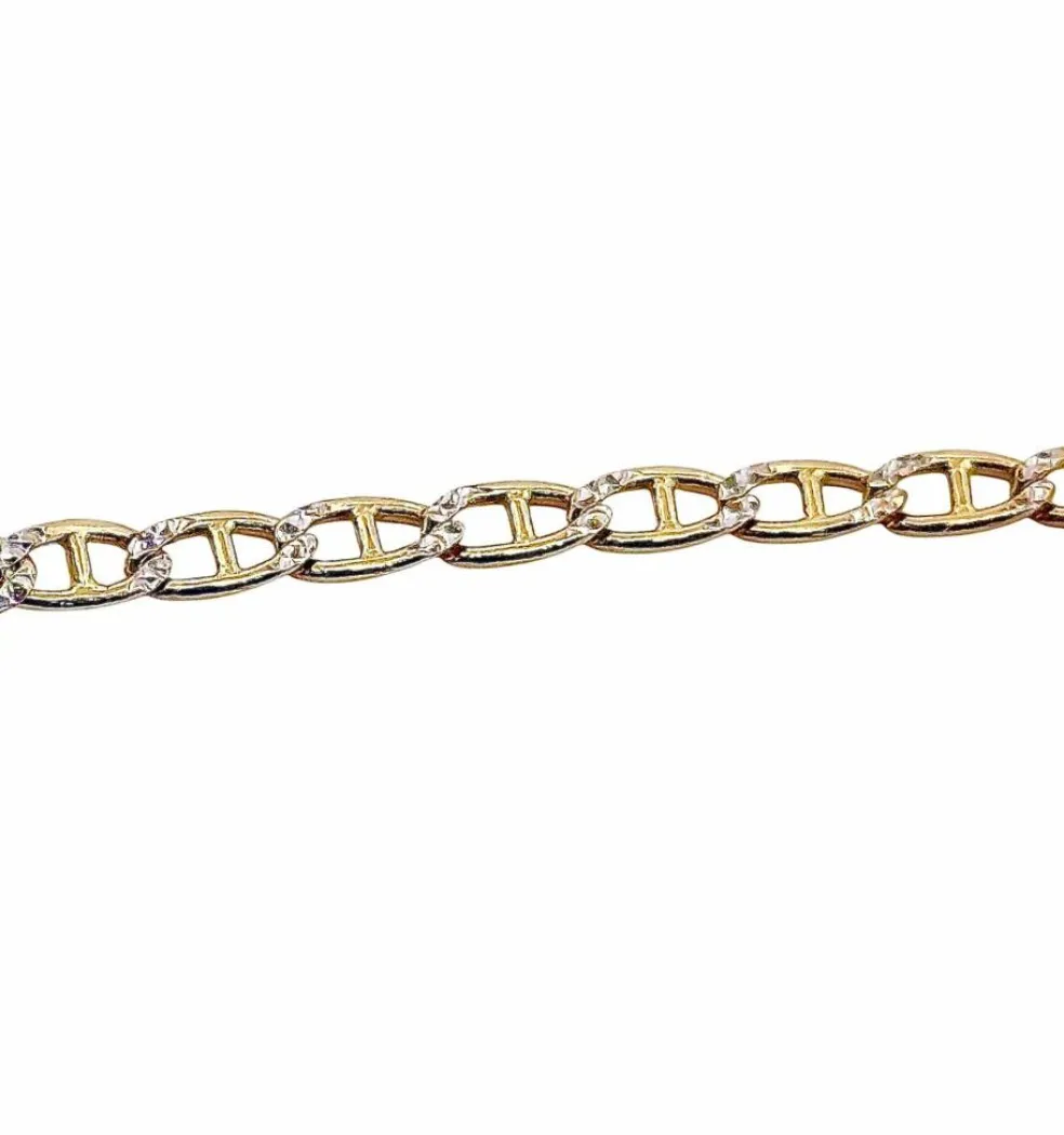 Chaîne maille marine en or 18 carats
