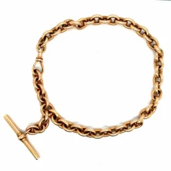 Chaîne Maille ronde fermoir batôn