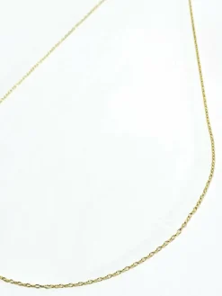 Chaîne or jaune maille forçat