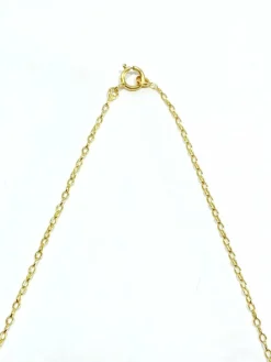 Chaîne or jaune maille forçat