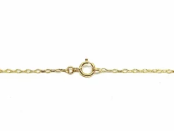 Chaîne or jaune maille forçat