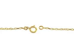 Chaîne or jaune maille forçat