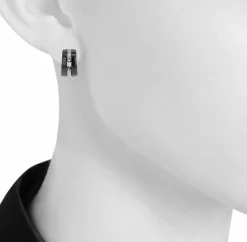 CHANEL - Ultra- Boucles d'oreilles Diamants Céramique noire