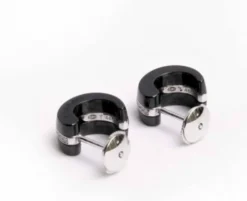 CHANEL - Ultra- Boucles d'oreilles Diamants Céramique noire