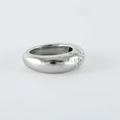 CHAUMET - Bague Feu D'artifice or blanc diamants.