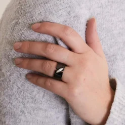 CHAUMET - Bague Lien Céramique Diamants