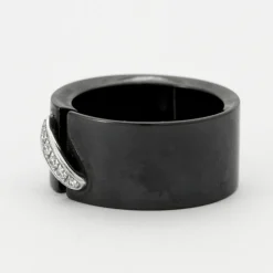 CHAUMET - Bague Lien Céramique Diamants