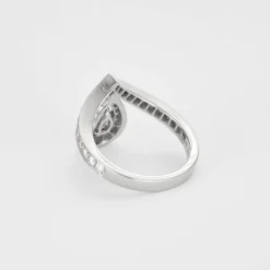 CHAUMET - JOSEPHINE AIGRETTE - Bague en or blanc, améthyste et diamants