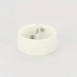 CHAUMET - Liens - Bague en Céramique blanche, Or blanc et Diamants