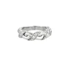 CHAUMET -Bague en or gris avec diamants