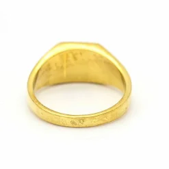 Chevalière Carrée Or jaune