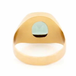 Chevalière Or jaune Spinelle