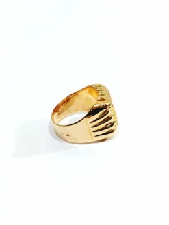 Chevalière Or Rose