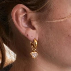 CHOPARD - Boucles D'oreilles Happy Diamond Heart