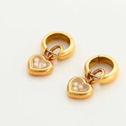CHOPARD - Boucles D'oreilles Happy Diamond Heart