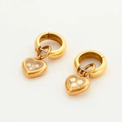 CHOPARD - Boucles D'oreilles Happy Diamond Heart